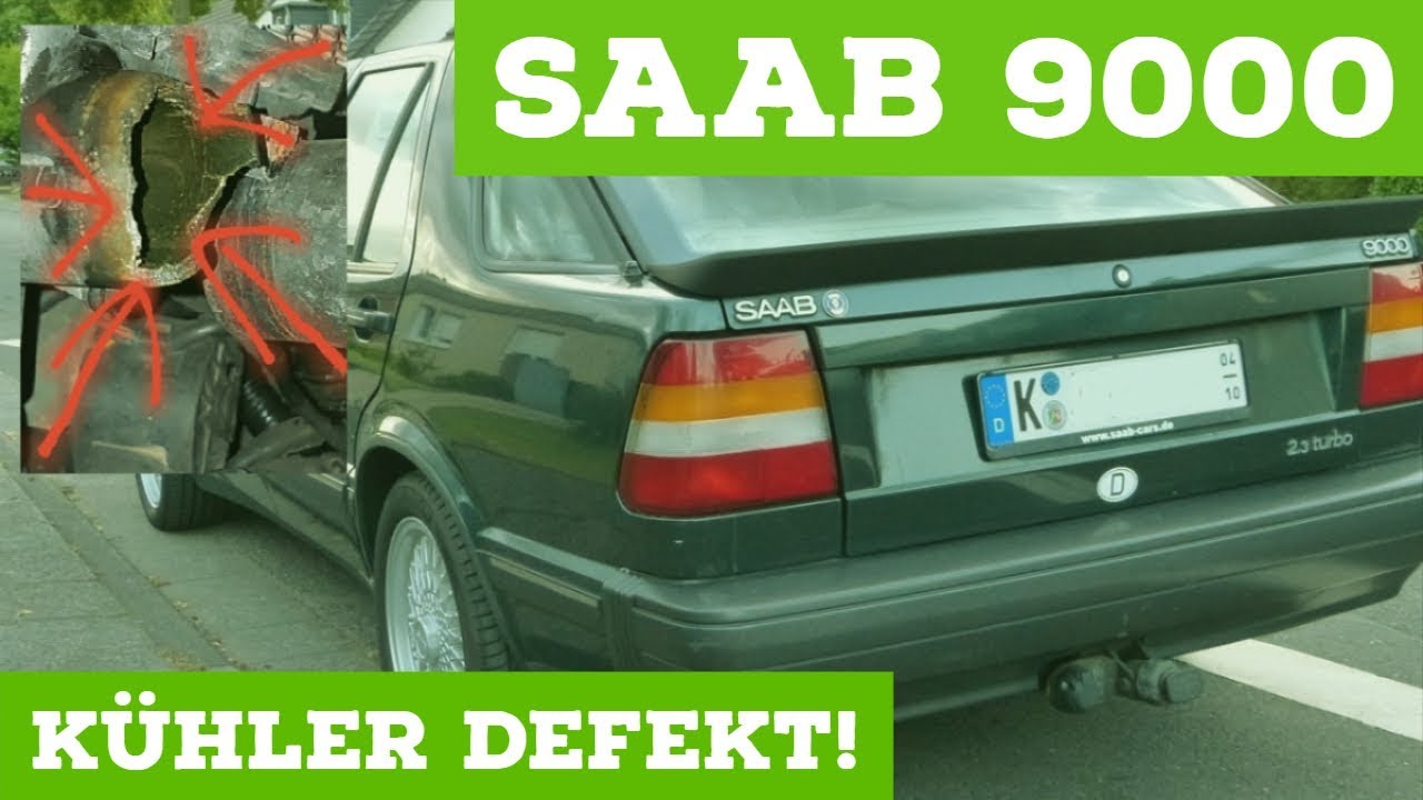 SAAB 9000 Kühler erneuern