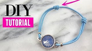 Celebrity Adjustable sliding knot in elastic / cord / suede Wealth