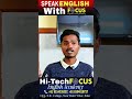 Hi-Tech Focus English Training Academy | ENGLISH SPEAKING COURSE | SIKAR RAJASTHAN ♥️