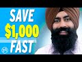 10 Tricks To SAVE $1,000 FAST | How To Save Money - Minority Mindset