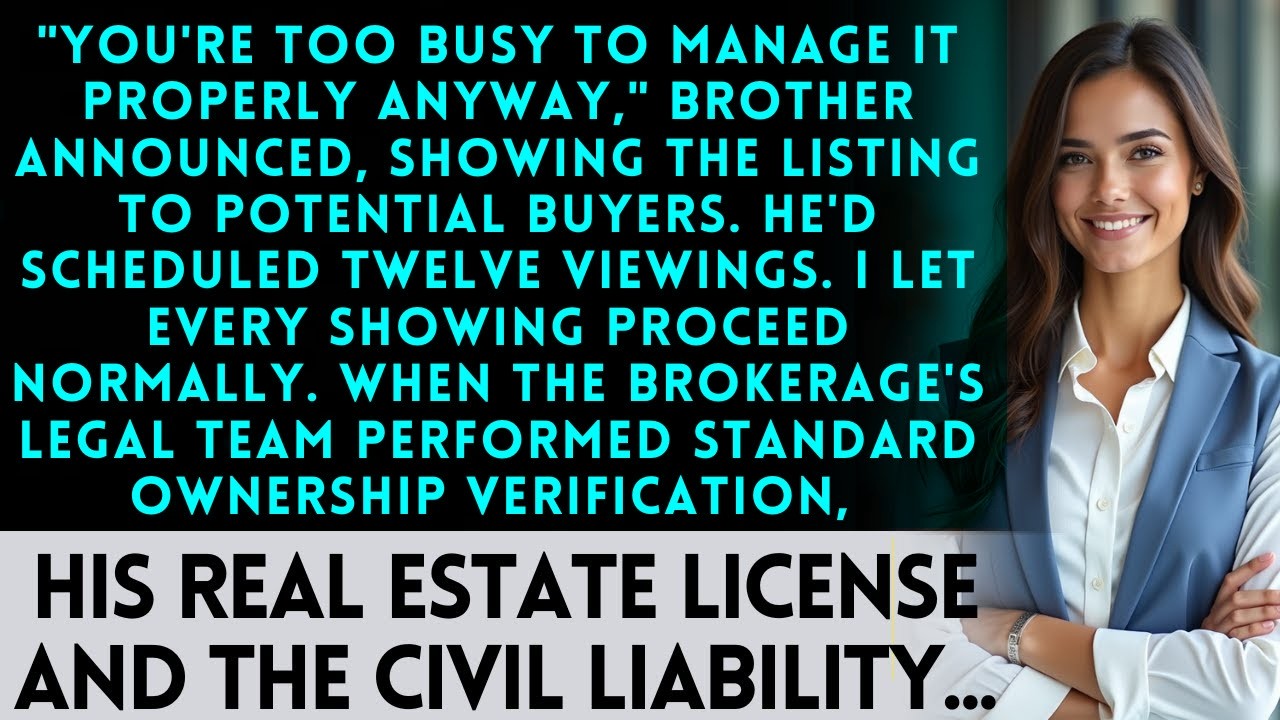 My brother tried to sell my downtown office — the realtor uncovered my 7 property portfolio