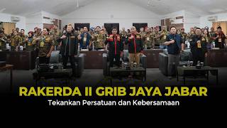 Second Regional Working Meeting of GRIB Jaya West Java Emphasizes Unity and Togetherness