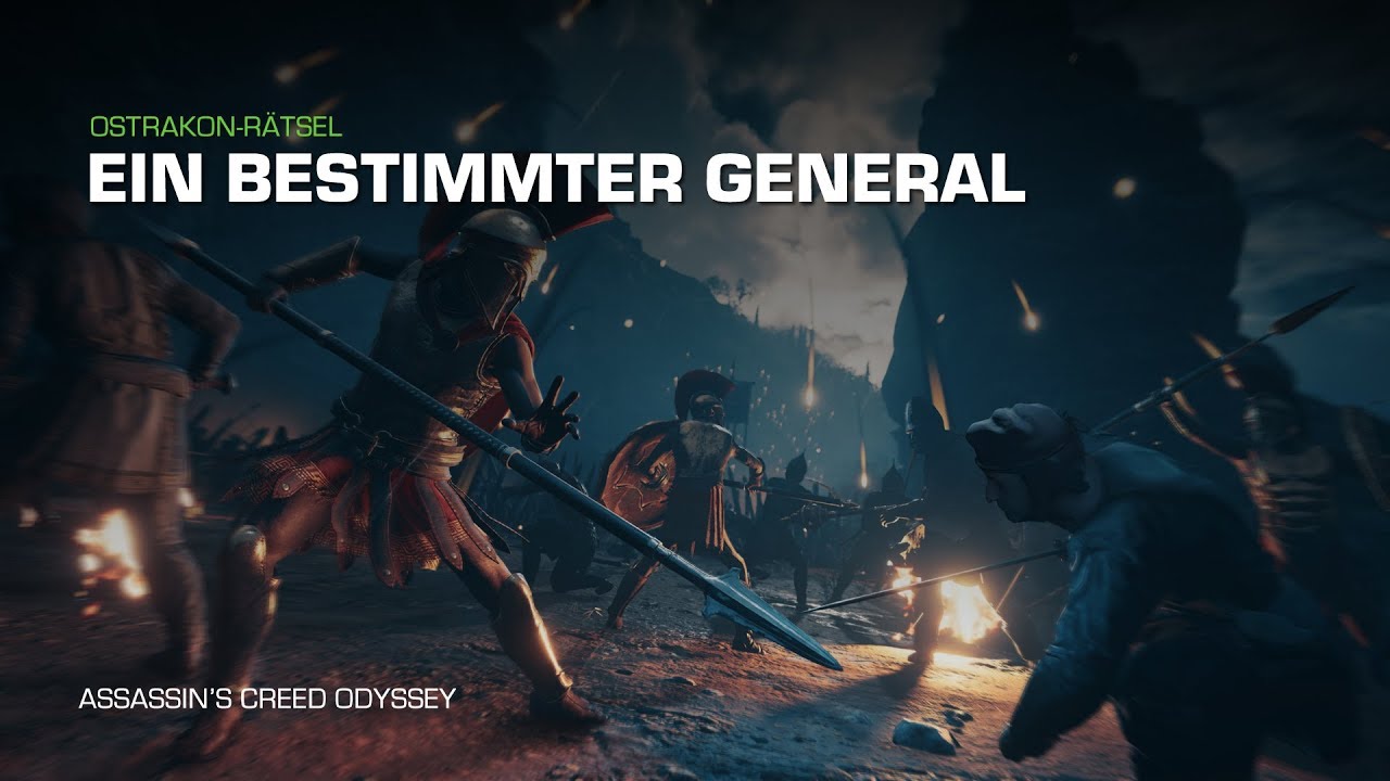 Assassin's Creed Odyssey - A Specific General Ainigmata Ostraka Puzzle Location