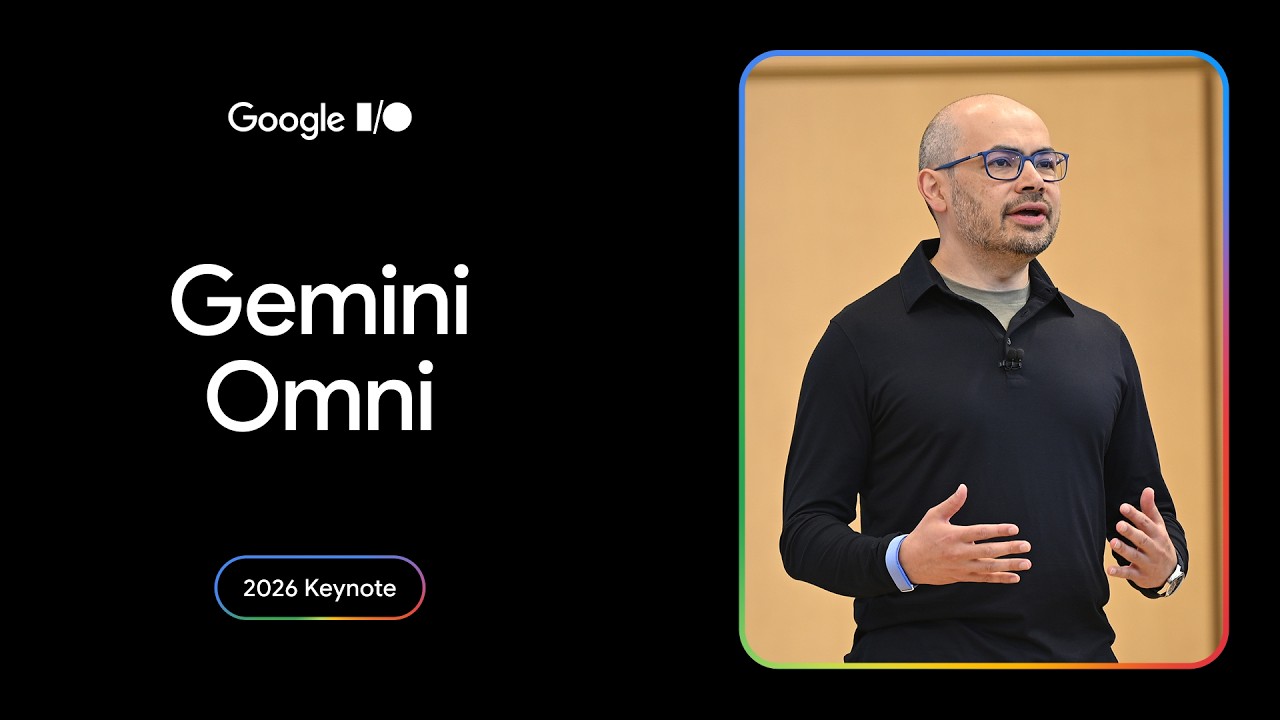 Google lança Gemini Omni e foca em simulação física para alcançar a AGI