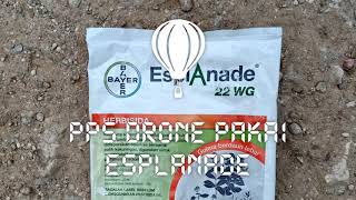 PLANTERS: Trial Esplanade by Drone for PPS (Pre Plant Spraying)