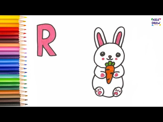 R Drawing For Kids