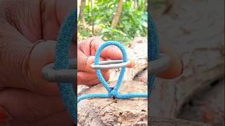 🤯 Crazy Rope Knot Around a Pole | Most Satisfying Binding Trick Ever