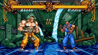 双龙 Double Dragon (Neo Geo) 더블 드래곤 gaohu518888888 (us) vs Ch4C4LLL (br) ダブルドラゴン 13.07.2022