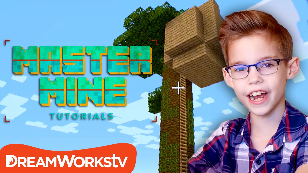 How to Build a Tree House in Minecraft | MASTER MINE TUTORIALS - YouTube