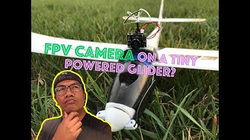 UMX Radian Fixed wing FPV WolfWhoop camera