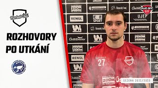 Rozhovory po utkání ČF1: Florbal Ústí - FBC Štíři České Budějovice 4:3pn