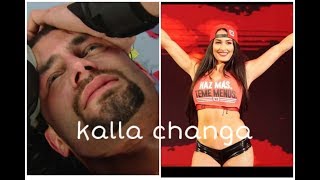 Kalla changa song/heart touching love / wwe roman &niki Billa emotional love on punjabi song