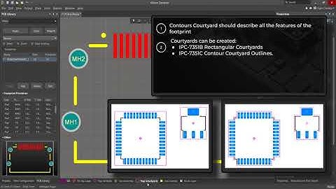 Creating a PCB Footprint Courtyard in Altium Designer | PCB Layout