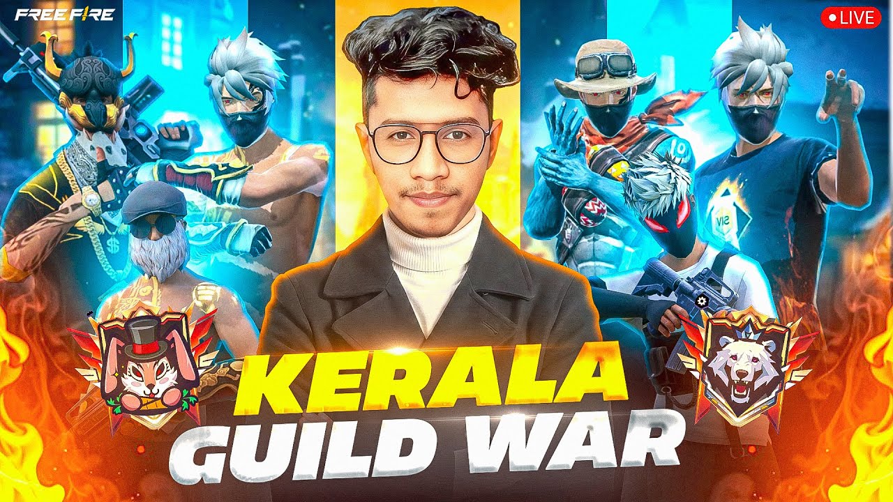 🔴LIVE🔴 KERALA GUILD WAR