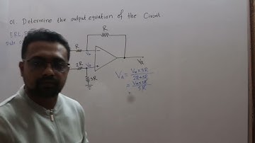 Op Amp Problem ERL  PE 2022  BUET