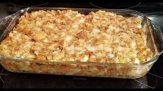 How I make Grandma's Thanksgiving bread stuffing