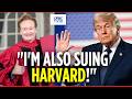 'Harvard, I'll See Your A** in Court!': Conan O'Brien Roasts President Trump at Harvard Speech |N18G
