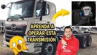 Camiones hino Colombia   Así se opera la transmisión del camión hino FM1A DOBLETROQUE
