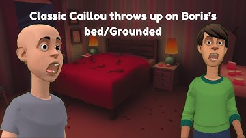 Klassieker Caillou kotst over Boris