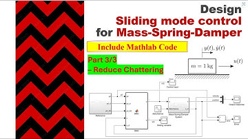 Design Sliding mode control for Mass Spring Damper With Disturbance & Reduce Chattering Part 3/3