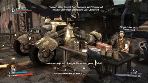 Lets Play Borderlands Episode 15 - Rust Commons West