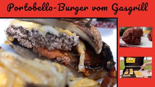 Portobello Burger vom Gasgrill by Rund um die Feuerplatte 43 views 3 years ago 1 minute, 33 seconds