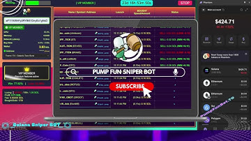 Solana Sniper Bot Setup Explained | Pump Fun Sniper Bot Tutorial with Live Action