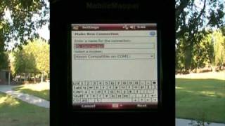 MobileMapper 6 connection to Internet