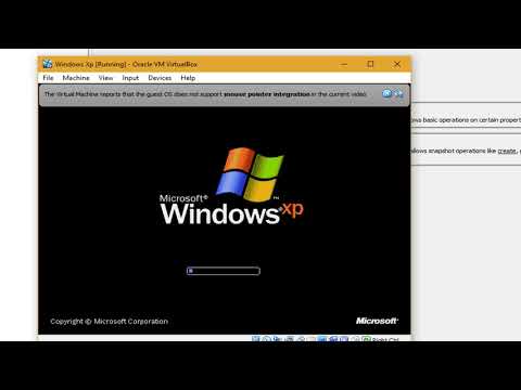 Windows XP Professional - Installation in Virtualbox 2021