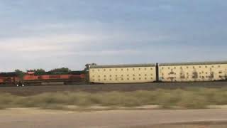 BNSF 8058 chase back to Colorado Springs part 1 - 9/27/20