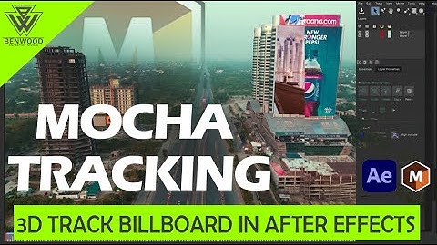 Mocha AE - 3D TRACKING A BILLBOARD IN AFTER EFFECTS