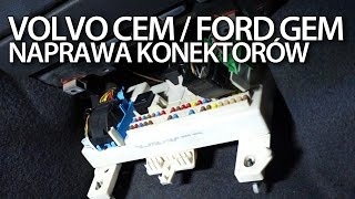 Naprawa Konektorów Cem/Gem W Volvo C30 S40 V50 C70, Ford Focus Mk2 - Youtube