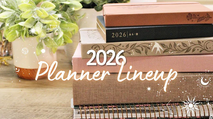 My 2026 Planner Lineup Reveal!!!! 