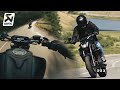 4K | COL D&#39;IZOARD - 2021 YAMAHA MT 07 - TITANIUM AKRAPOVIC