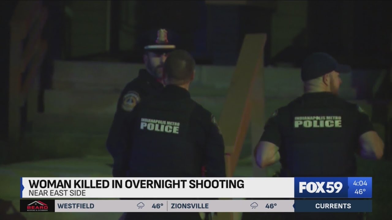 Woman killed in shooting on near east side of Indianapolis - YouTube