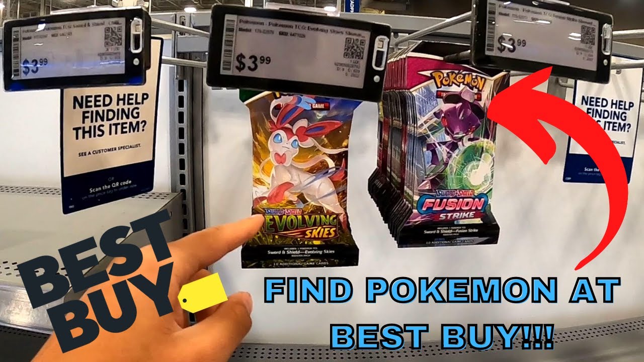 Finding Pokémon Cards at BEST BUY! No limits! YouTube