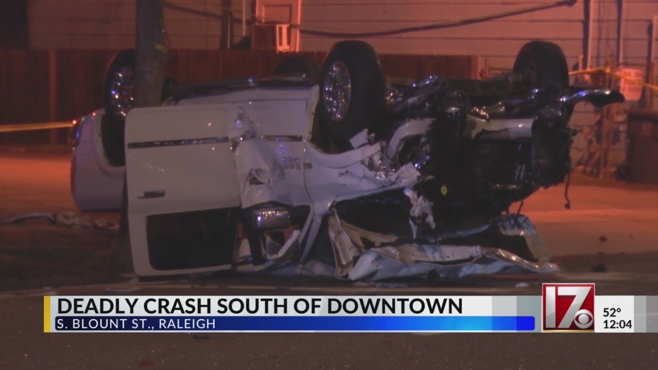 1 dead after thursday night car crash in raleigh youtube