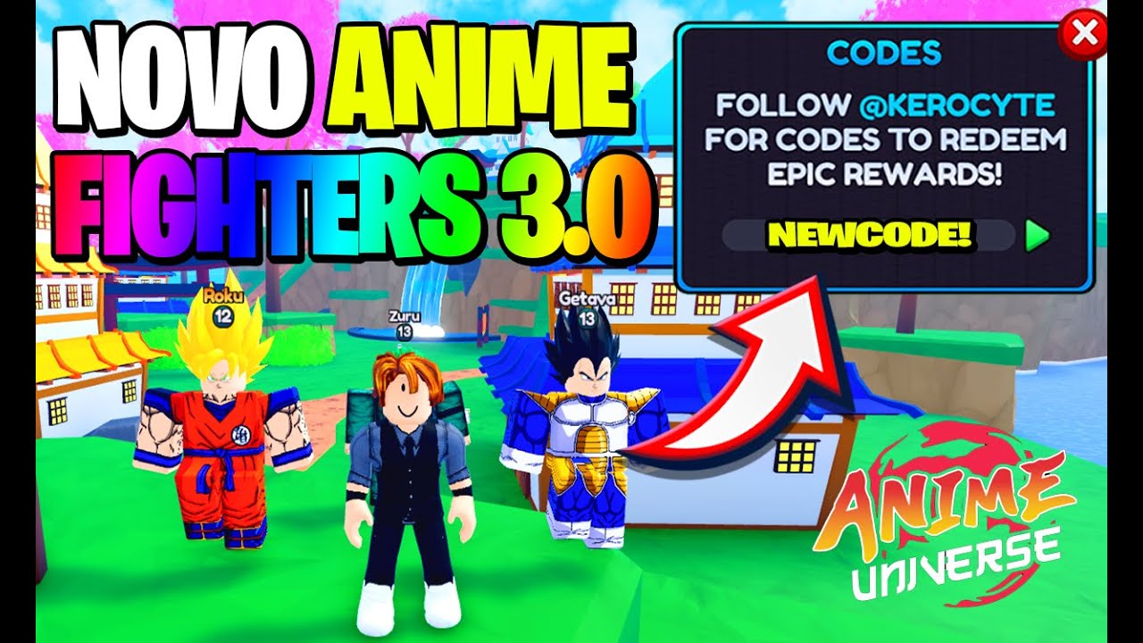 MEU NOVO JOGO DE ANIME no ROBLOX + TODOS OS CÓDIGOS SECRETOS DE