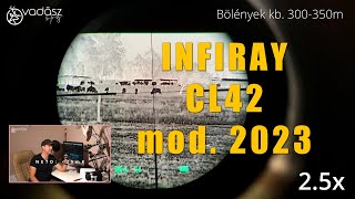 Infiray CL42 mod. 2023 hőkamera előtét bemutató