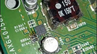 lcd LG 32LK313 mati total, tapi tegangan PSU normal