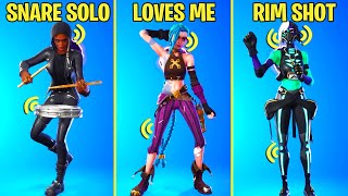 These Legendary Fortnite Dances Have Voices! (Snare Solo, Butter Buddy, Rim Shot, Everybody Love Me)