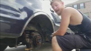 2000 Ford Expedition rear brake replacement!