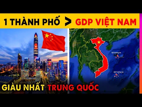 Top 10 Thành Phố GIÀU Nhất Trung Quốc 2021 – Việt Nam Chưa Là Gì | Ghiền Địa Lý