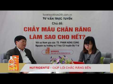 Bị hôi miệng và chảy máu chân răng, phải làm sao? TS Phạm Hưng Củng tư vấn