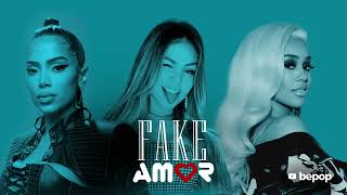 Fake love melody ft anitta áudio oficial remix