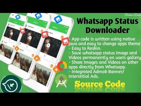 WhatsApp Status Saver & Downloader With AdMob Ads Android Apps