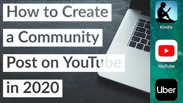 How to Create a Community Post on YouTube in 2020