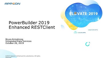 Enhanced RESTClient in PowerBuilder 2019
