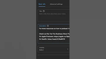 How To Set A Default Description On Youtube Shorts 