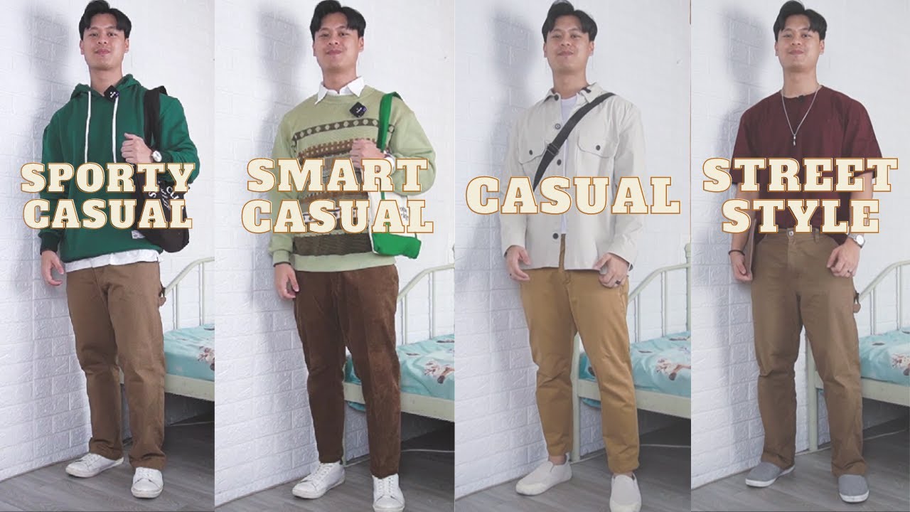 4 Cara Style OUTFIT COWO BUMI! (Earthy Tones) - YouTube